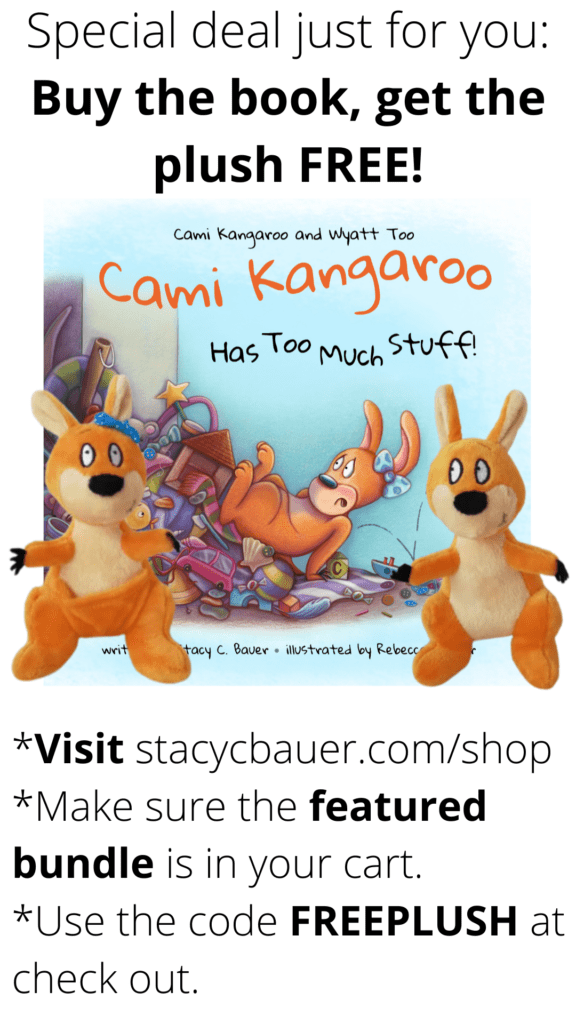 Special deal just for you Buy a book get plush FREE